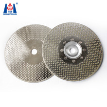 Marble Cutting Continuous Rim Saw Blade Electroplate Diamond Disc